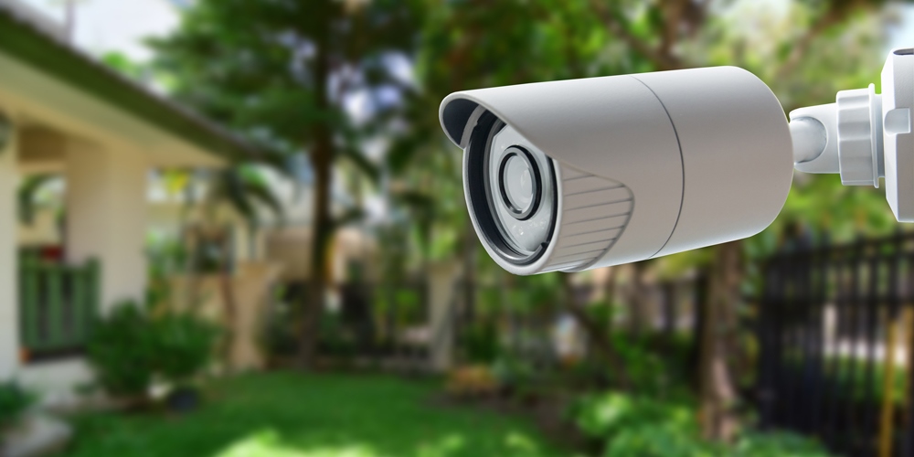 Modern CCTV surveillance camera